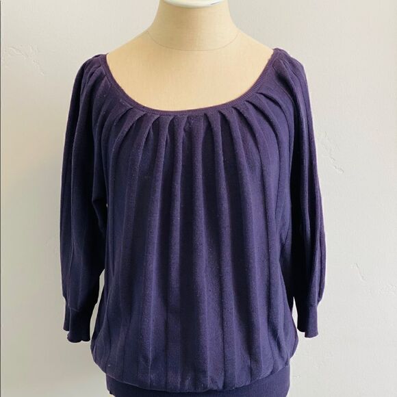 Theory Purple Sweater - Picture 1 of 4